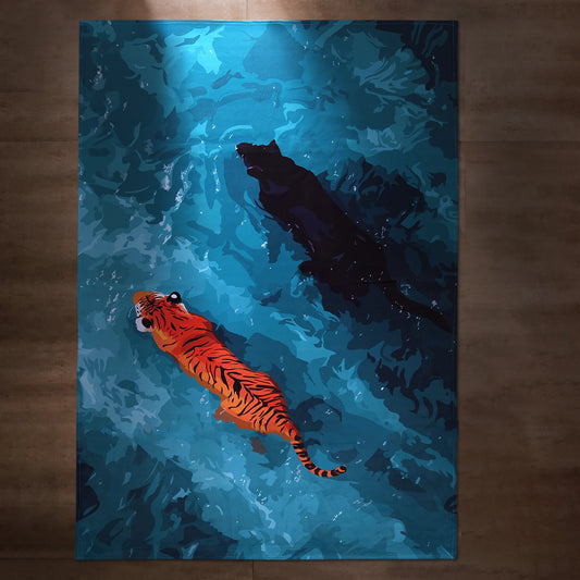 Tiger in the Deep Carpet