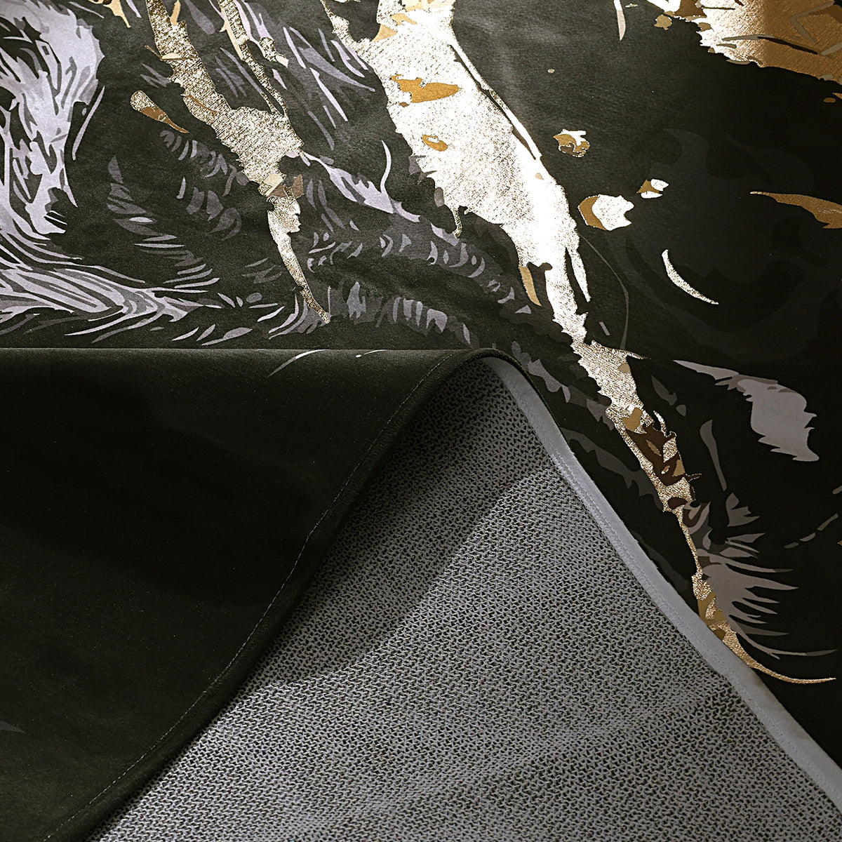 Golden Shadow Tiger Carpet