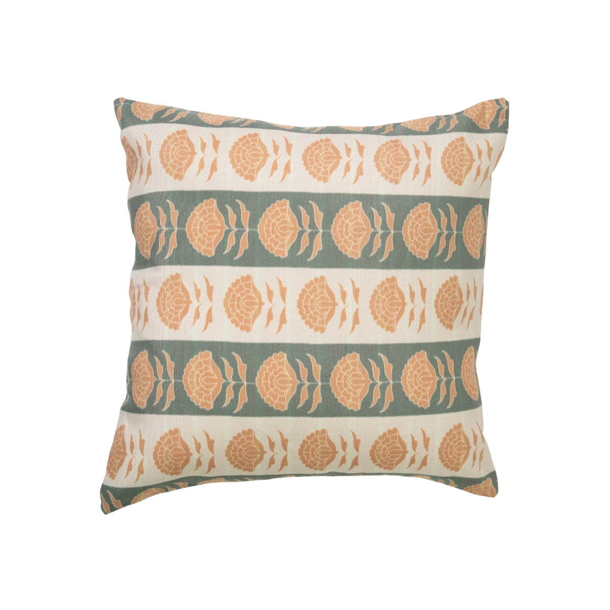 Sage Bloom Stripe Cushion Covers