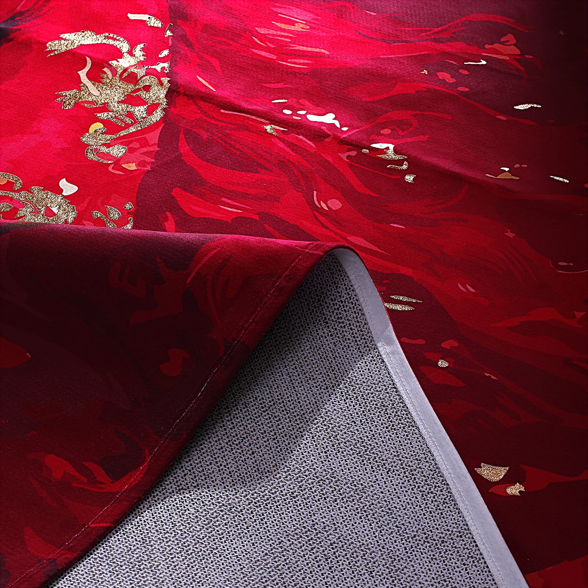 Crimson Thunder Horse Carpet