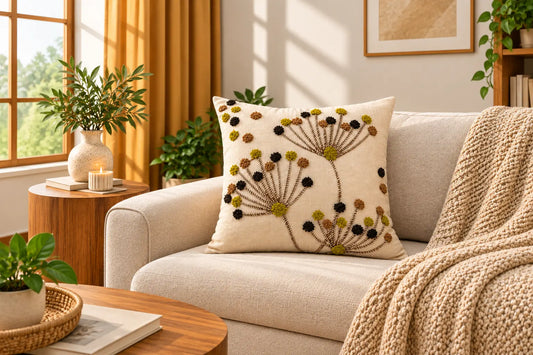 Botanical Bloom Cushion Cover