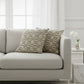 Olive Medallion Trellis Cushion Covers