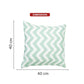 Pastel Mint Zigzag Cushion Covers