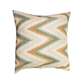 Earth Tone Ikat Zigzag Pattern Cushion Covers