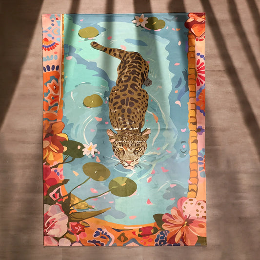 The Leopard Oasis Carpet