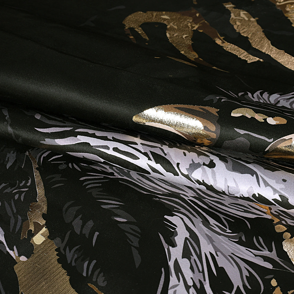 Golden Shadow Tiger Carpet