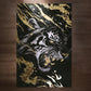 Golden Shadow Tiger Carpet