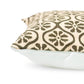 Olive Medallion Trellis Cushion Covers