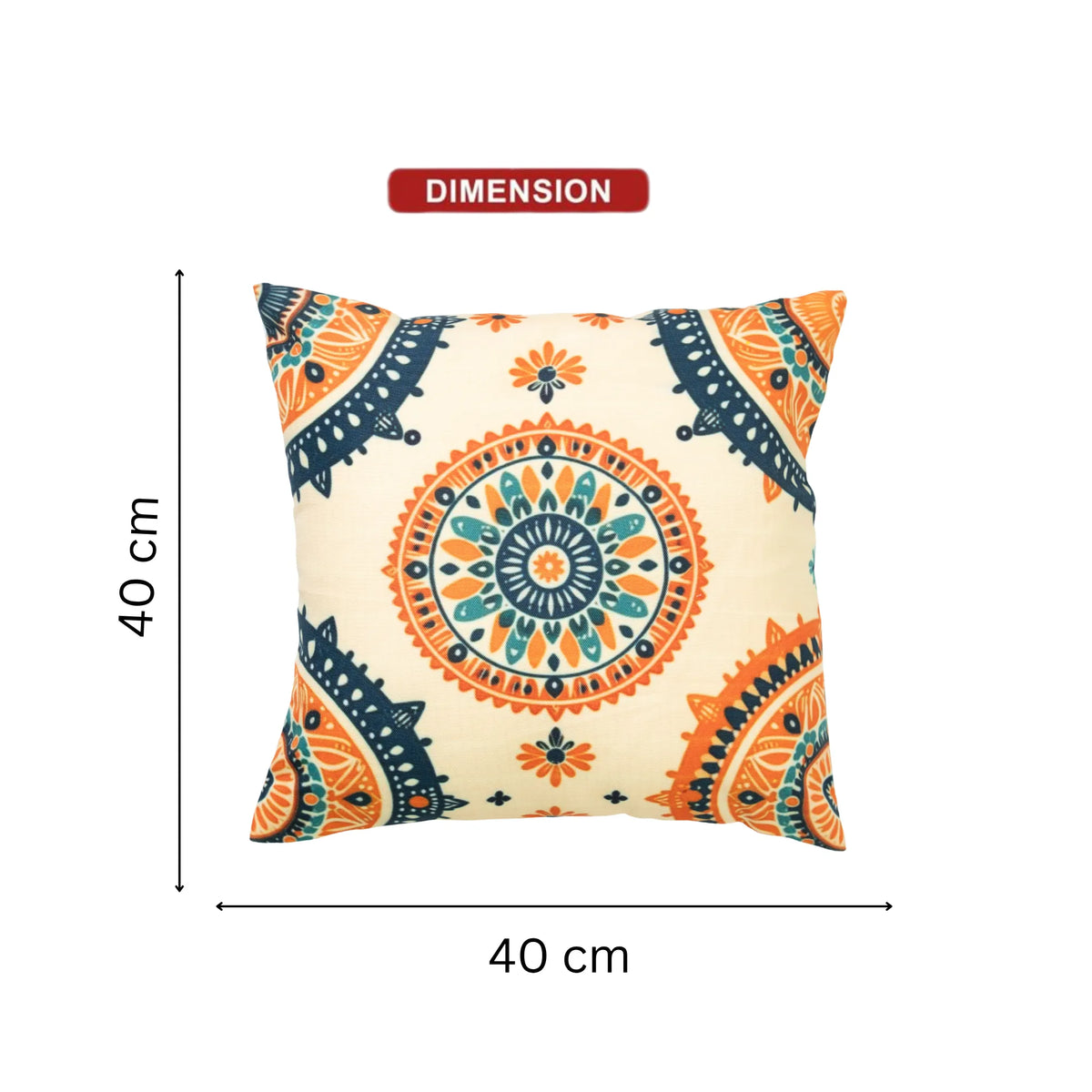 Heritage Mandala Medallion Cushion Covers