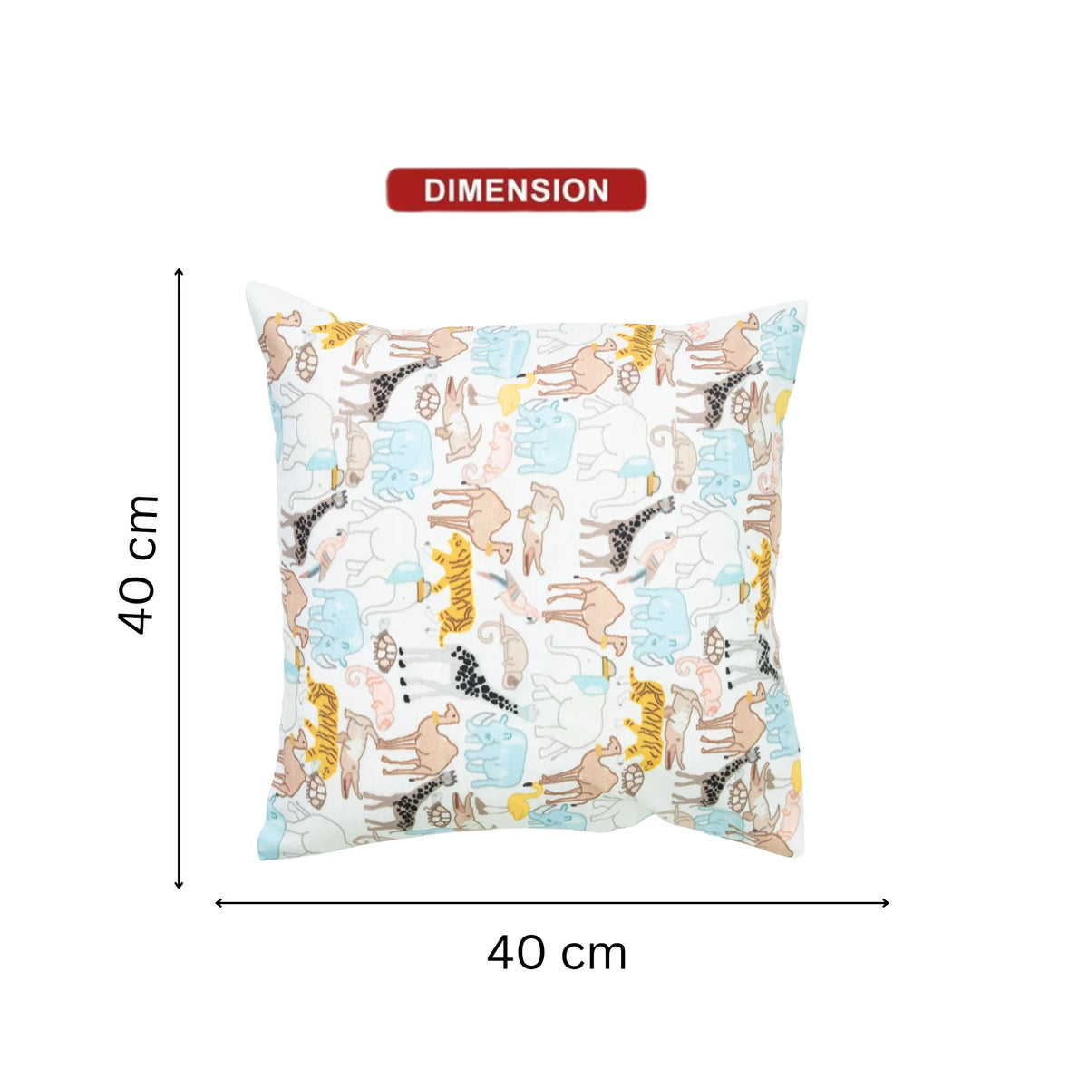 Safari Animal Printed Cushion Covers