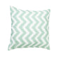 Pastel Mint Zigzag Cushion Covers