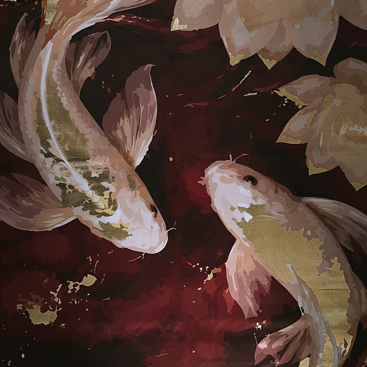 Golden Koi Serenity Carpet