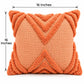 Coral Chevron Cushion Cover