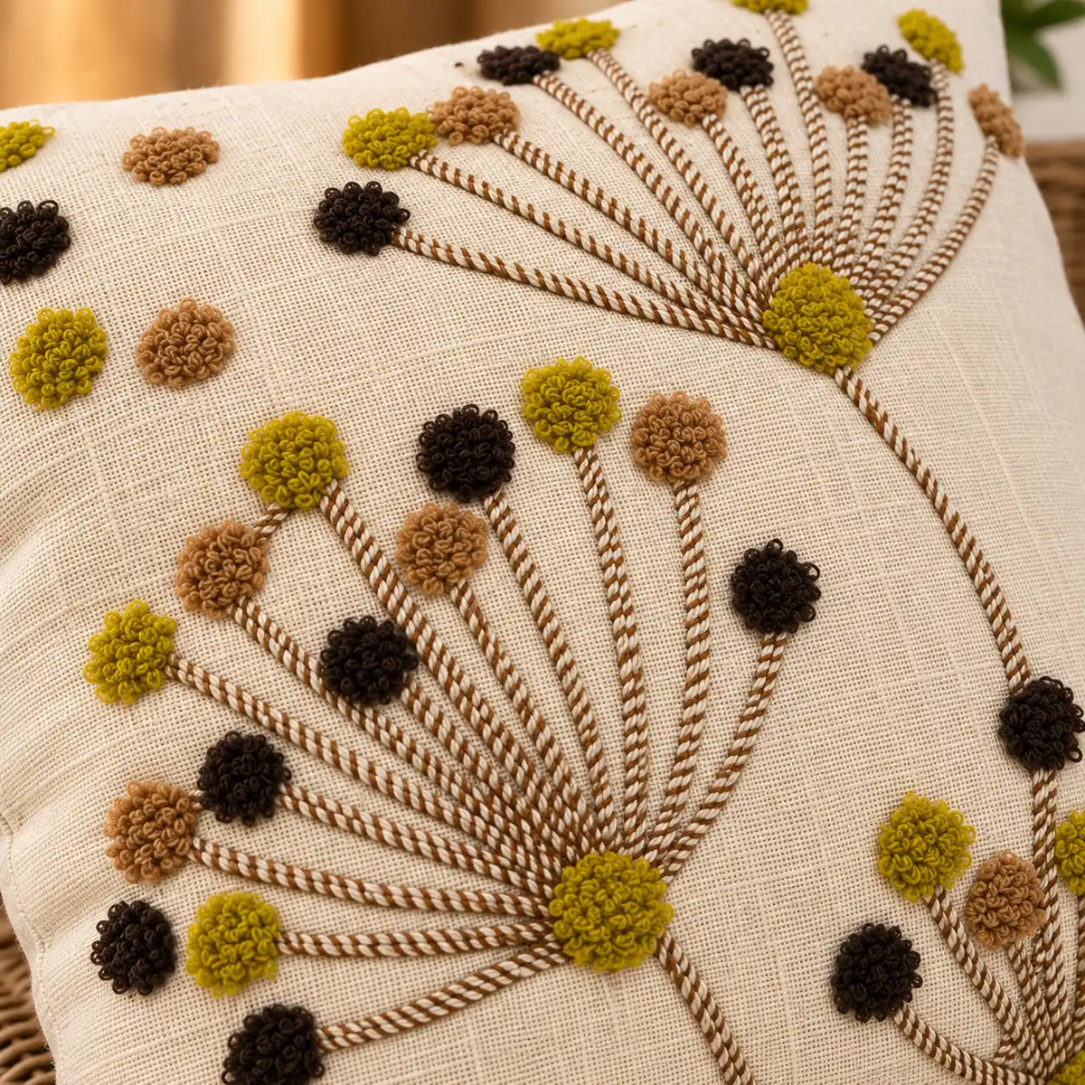 Botanical Bloom Cushion Cover