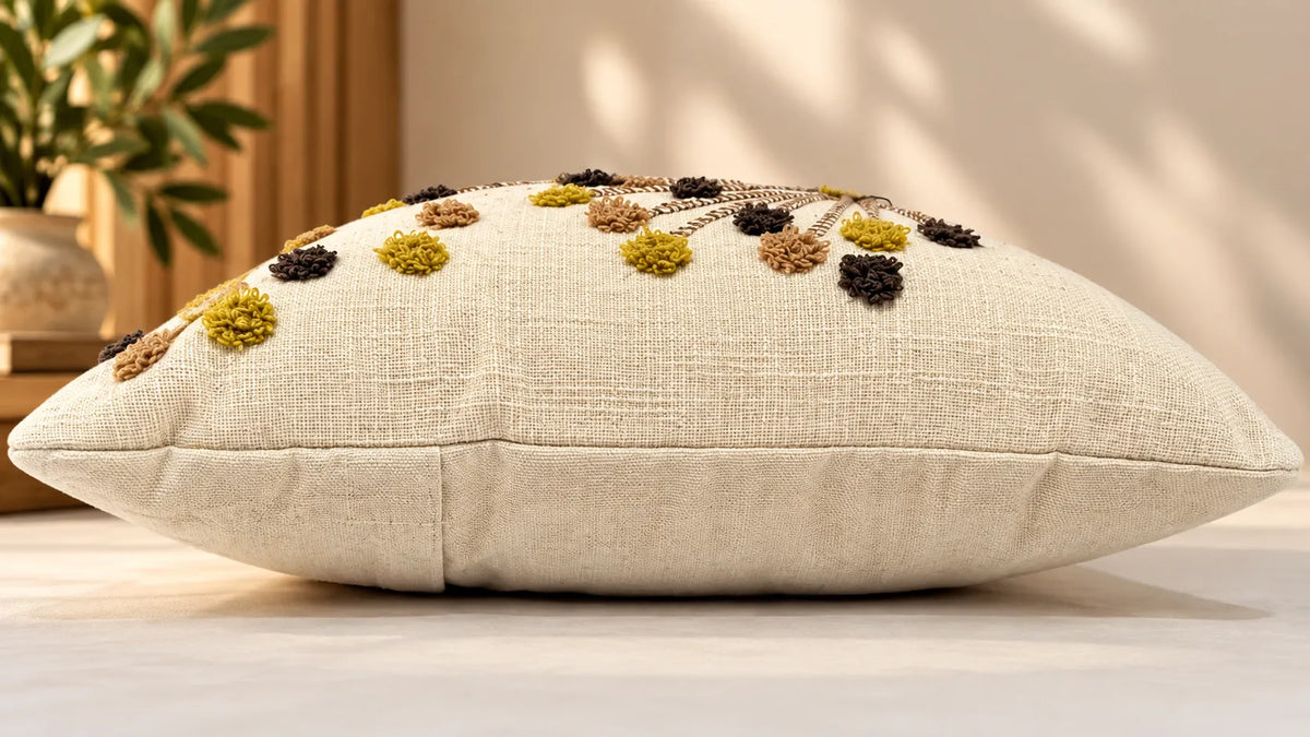 Botanical Bloom Cushion Cover
