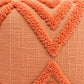 Coral Chevron Cushion Cover