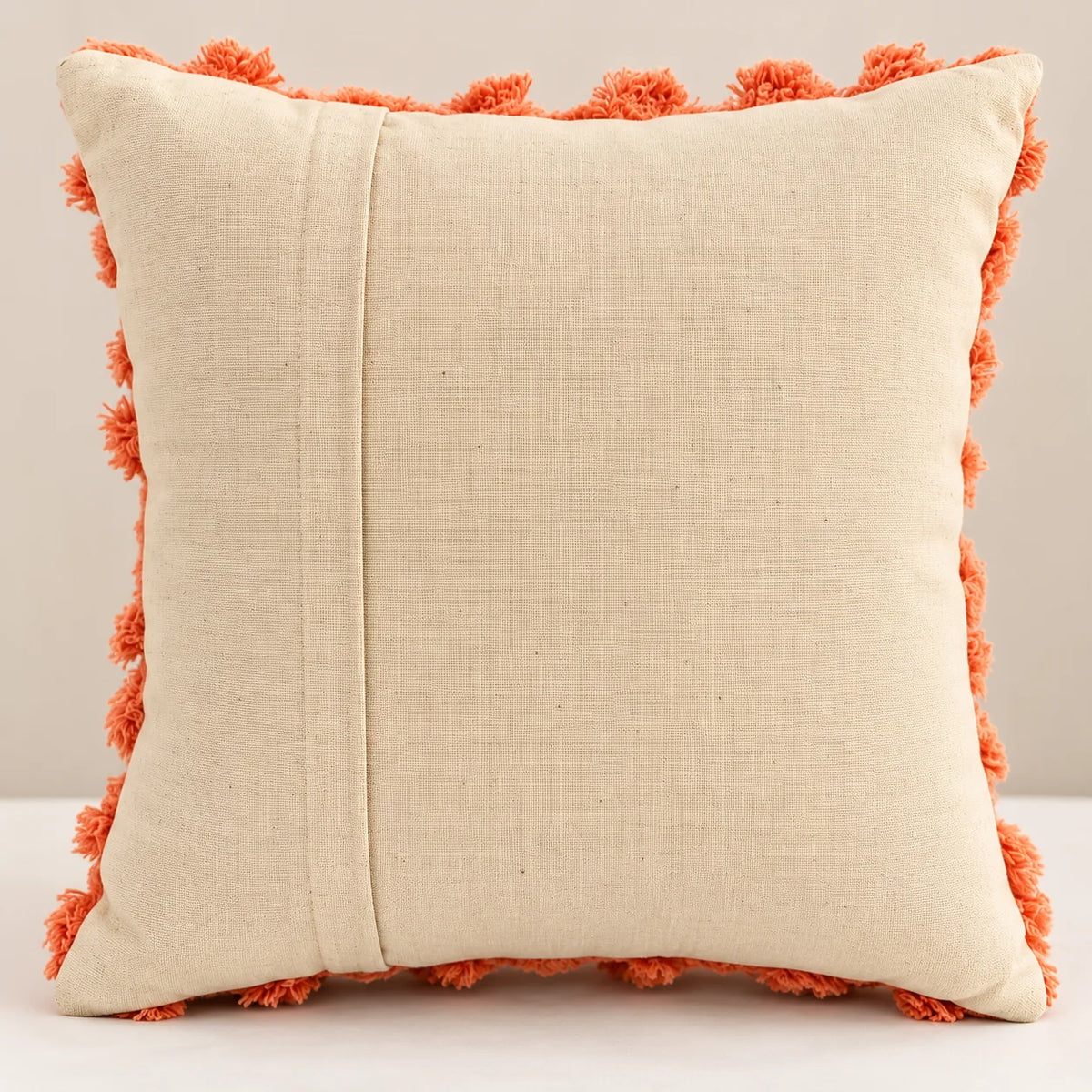 Coral Chevron Cushion Cover