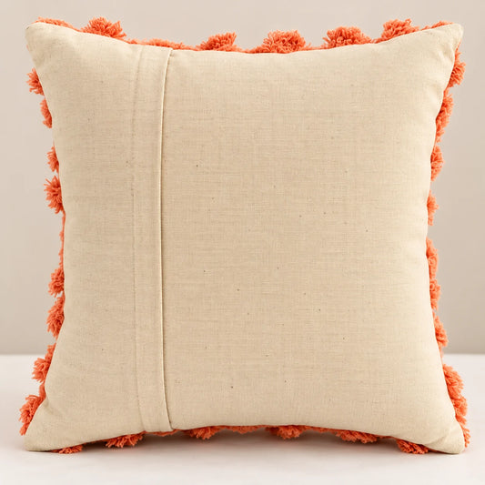 Coral Chevron Cushion Cover