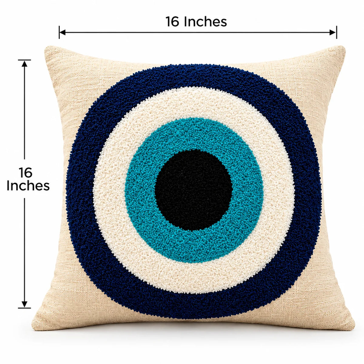 Oceanic Circle Cushion Cover