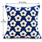 Blue Meadow Bloom Cushion Cover