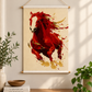 Red Thunder – Horse Wall Hanging