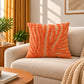 Coral Wave Texture Cushion Cover