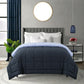 Cozy Dark Blue Comforter – (Queen Size)