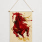 Red Thunder – Horse Wall Hanging