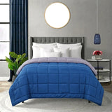 Cozy Light Blue Comforter – (Queen Size)