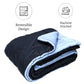 Cozy Dark Blue Comforter – (Queen Size)