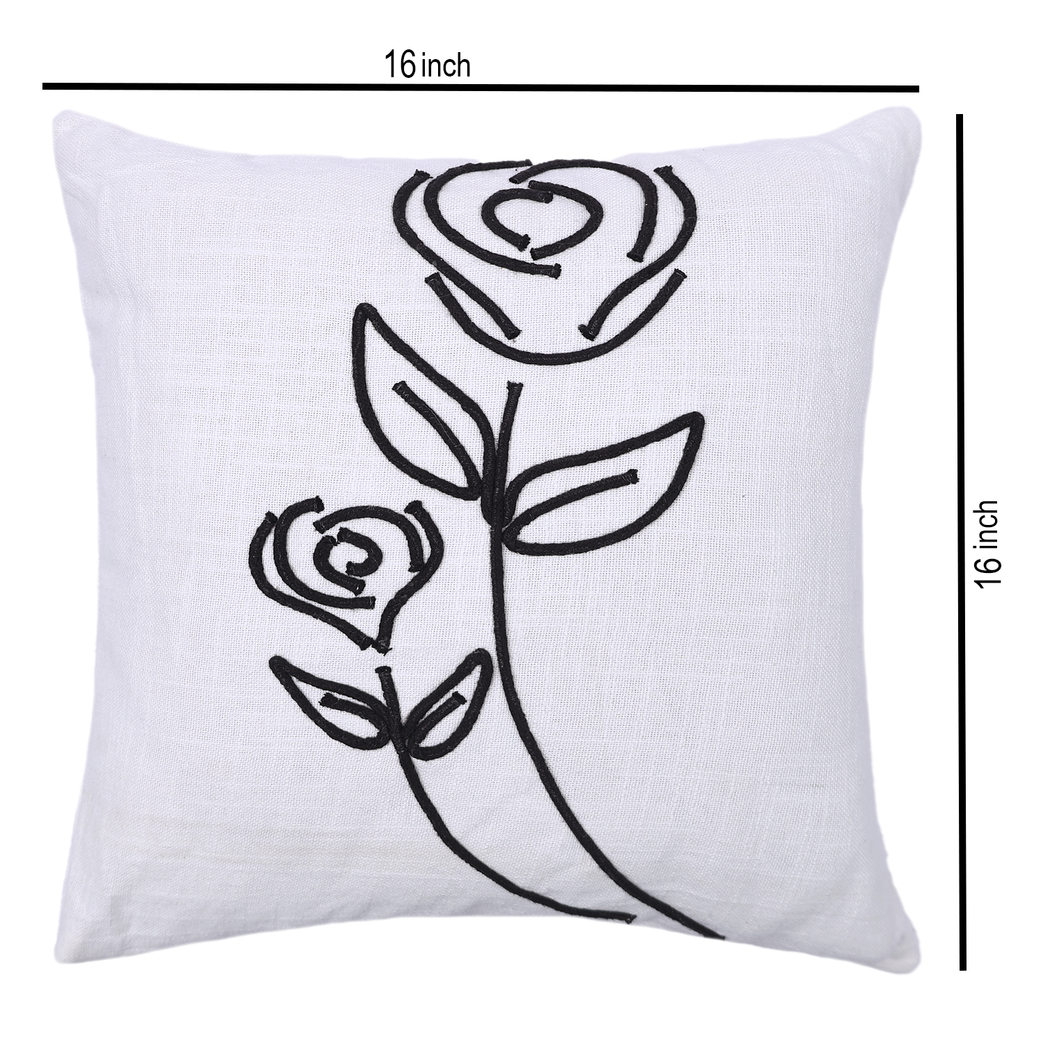 Minimalist Rose Line-Art Cushion Covers
