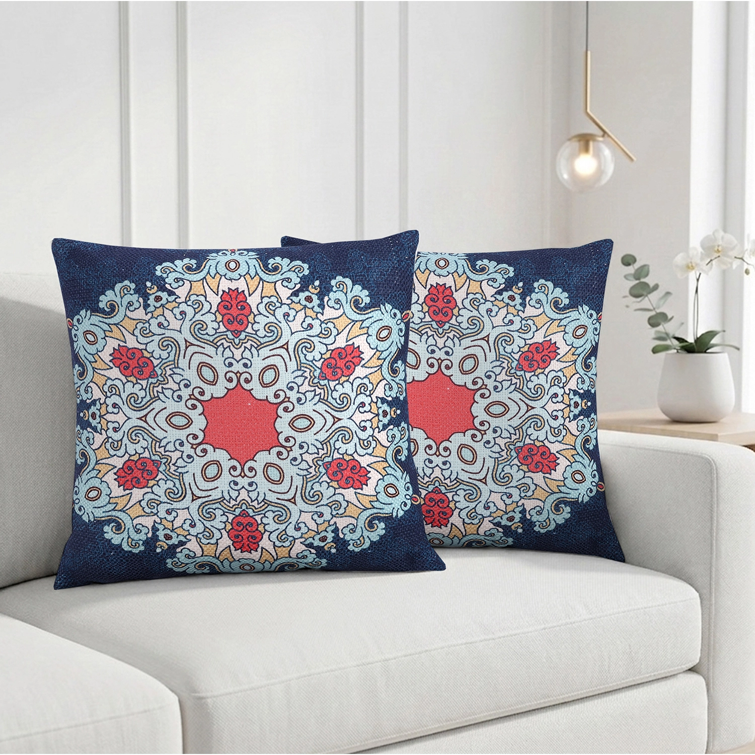 Royal Mandala Cushion Covers