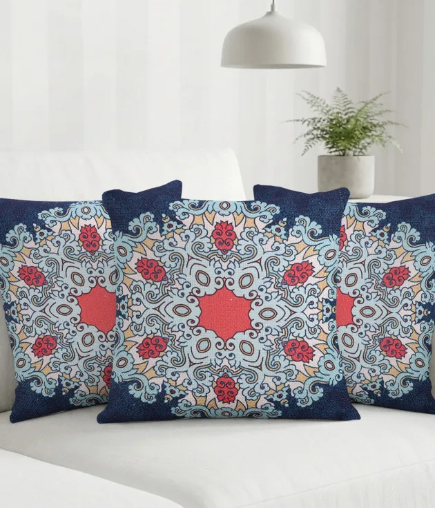 Royal Mandala Cushion Covers