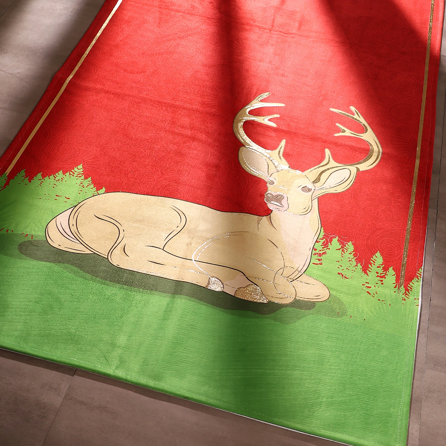 Crimson Stag Royale Carpet - Image 2