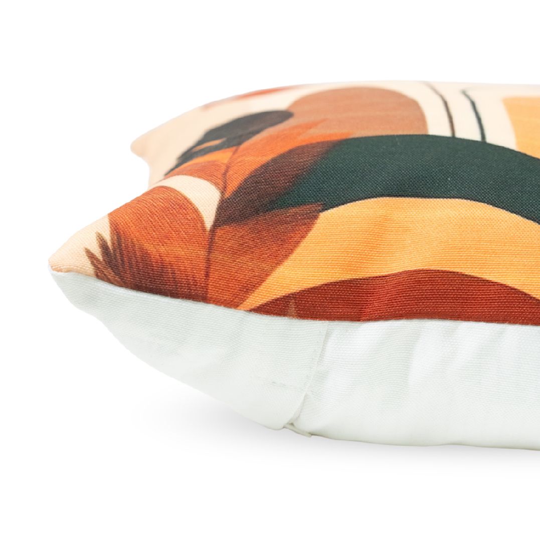 abstract leaves cushion covers