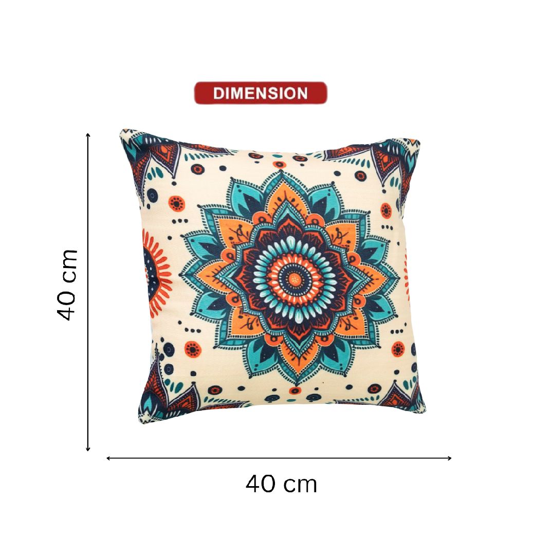 Royal Mandala Bloom Cushion Covers
