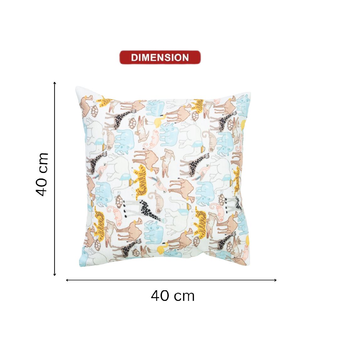 Safari Animal Printed Cushion Covers